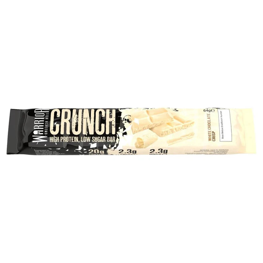 Warrior Crunch Bar - White Chocolate Crisp 64g