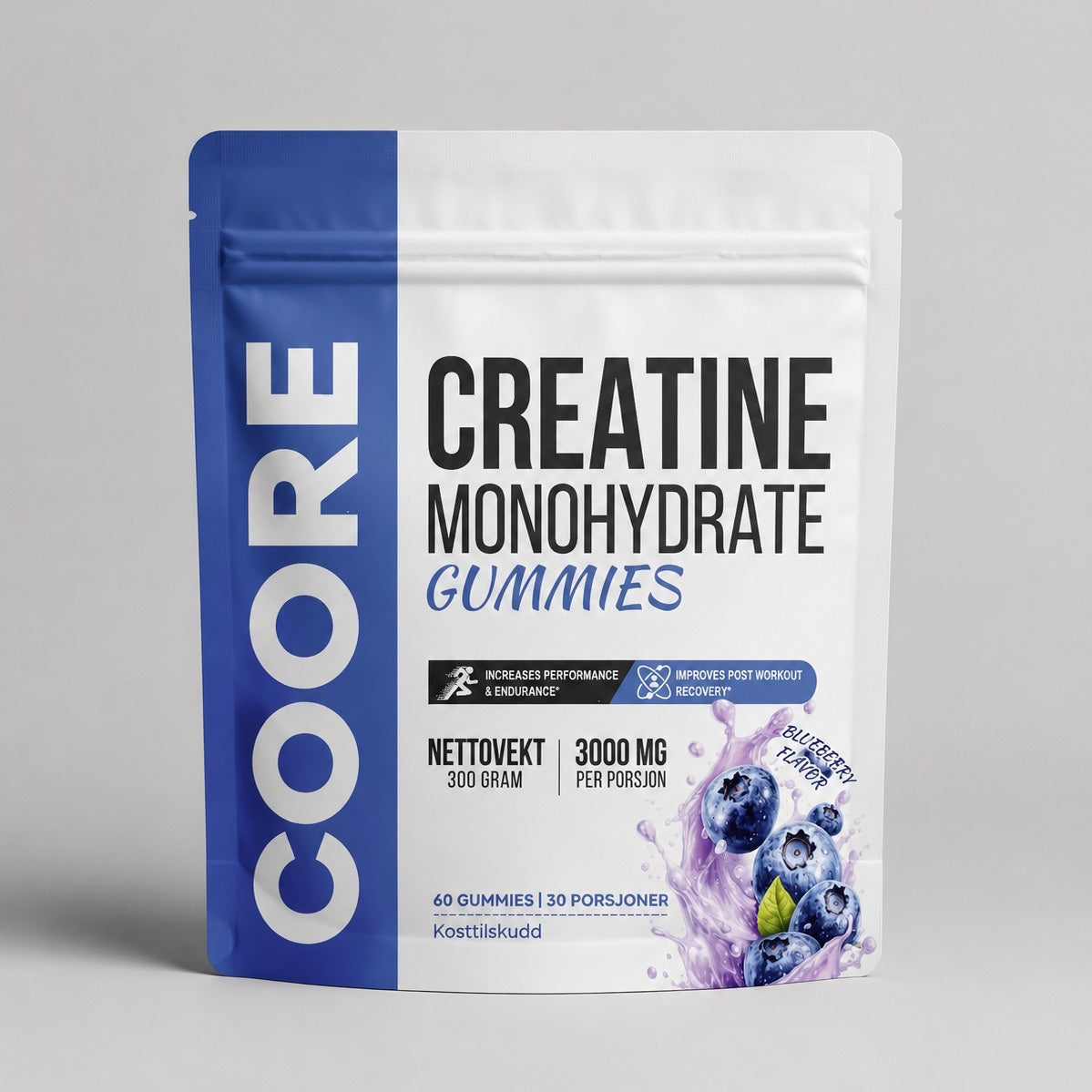 COORE Creatine Gummies 300g - MÅ SMAKES!