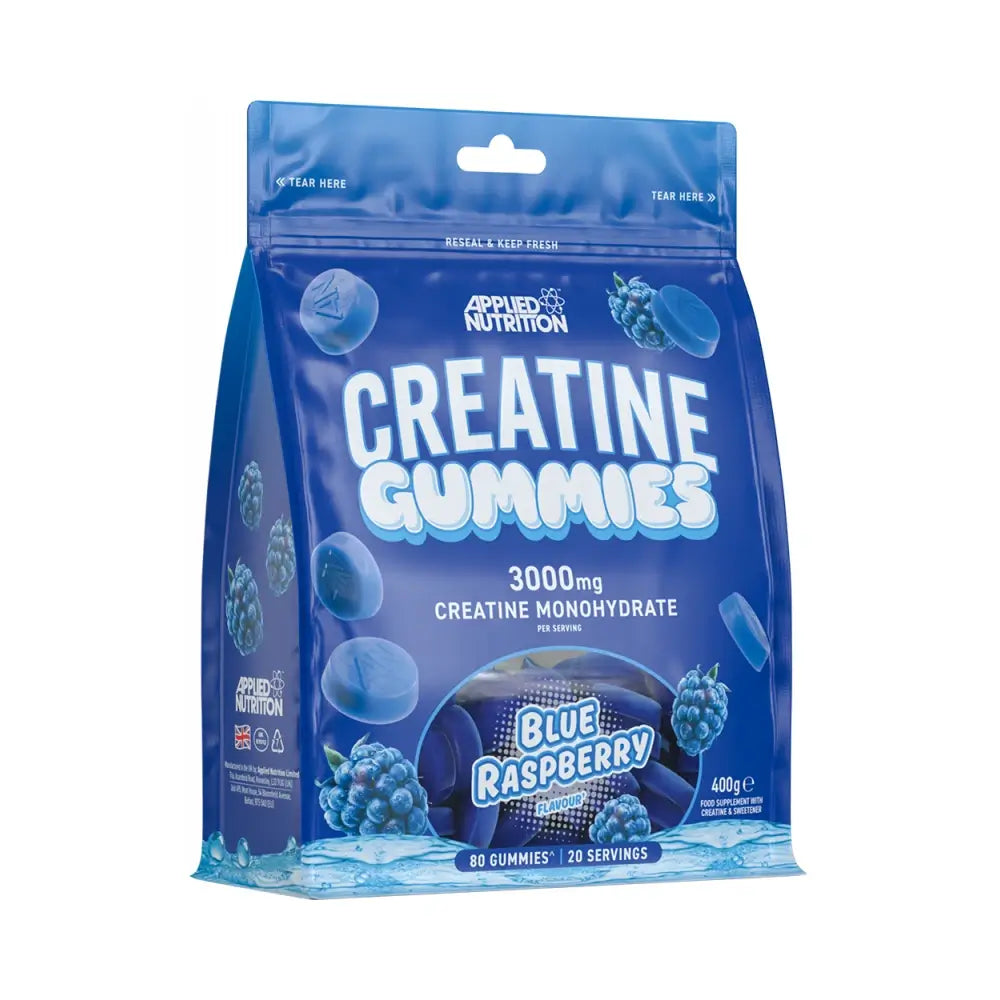 Applied Nutrition Creatine Gummies (80) Blue Raspberry