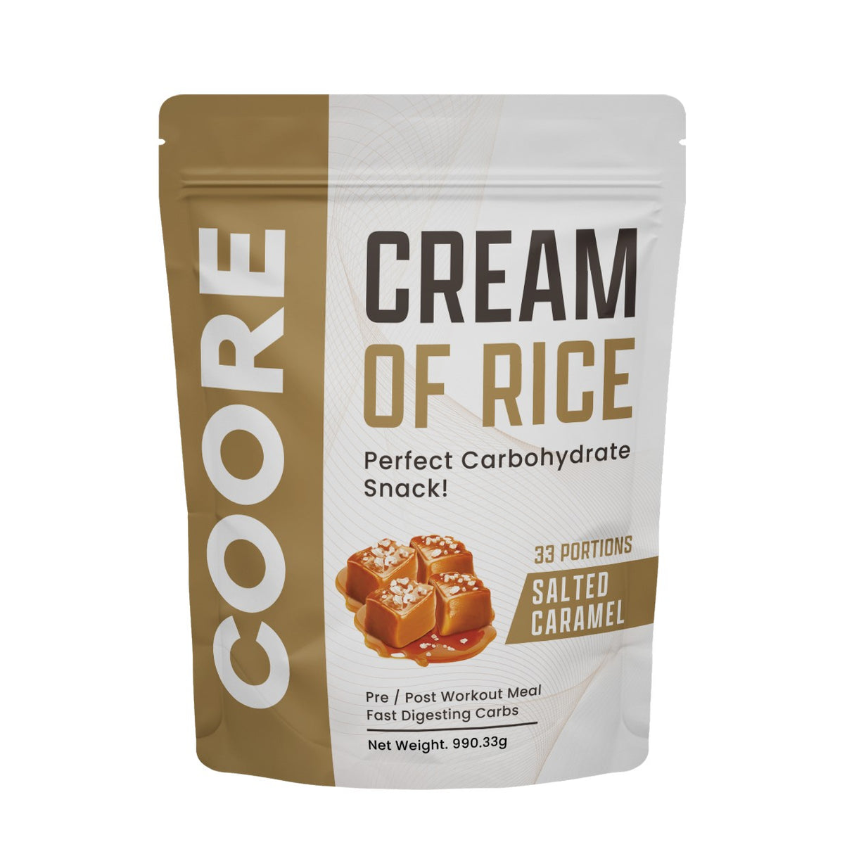 COORE Cream of Rice - Salted Caramel - 1000g