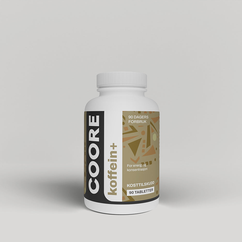 COORE Koffein+ (90 doser!)
