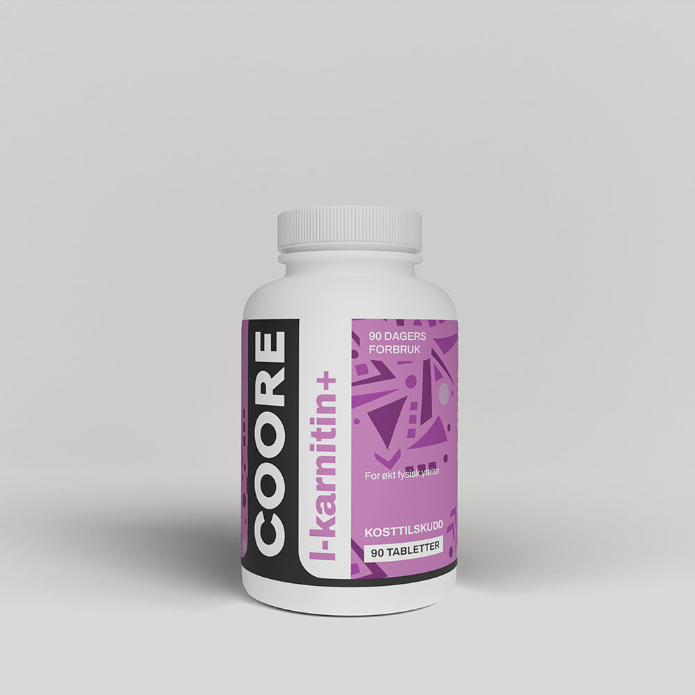 COORE L-Karnitin+ (90 doser!)