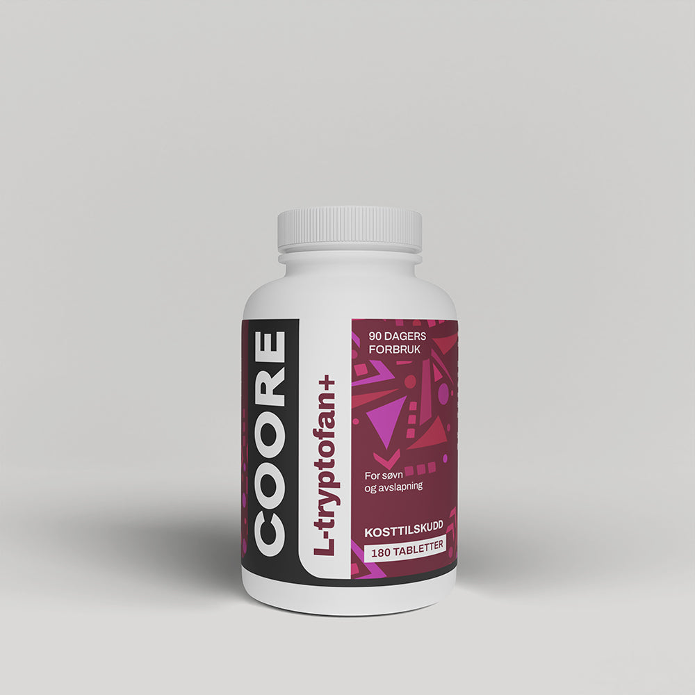 COORE L-Tryptofan+ (90 doser!)