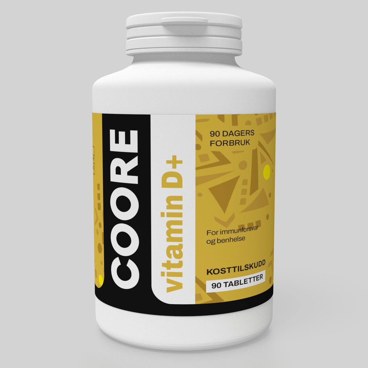 COORE Vitamin D+ (90 doser!)