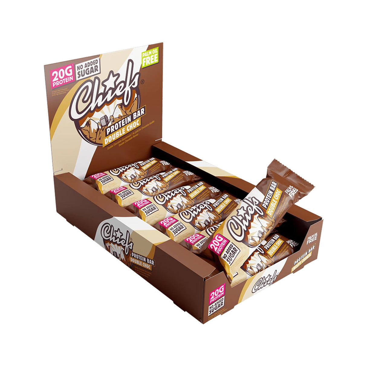 Kaimun Protein Bars - 12 x 55 g - Double Choc