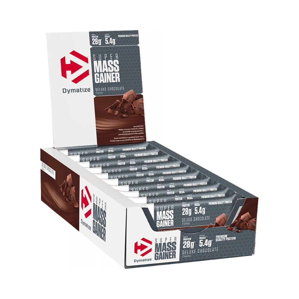 Dymatize Super Mass Gainer Bar (10x90g) Deluxe Chocolate