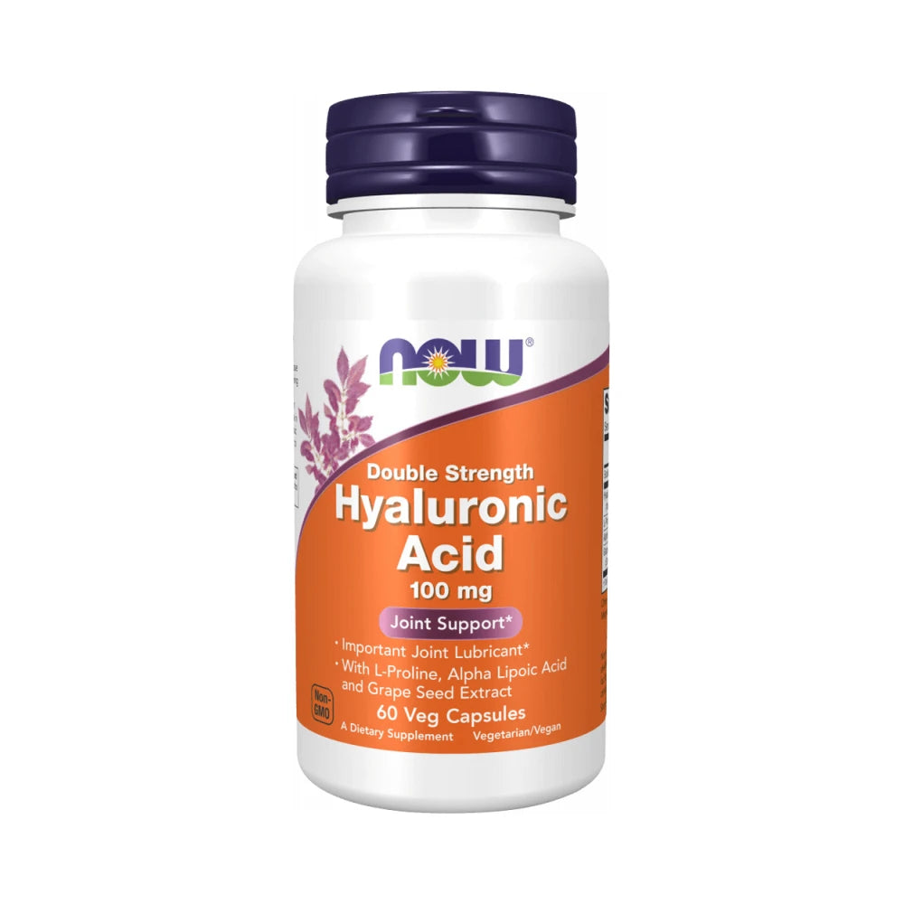Now Foods Hyaluronic Acid 100mg Double Strength (60)
