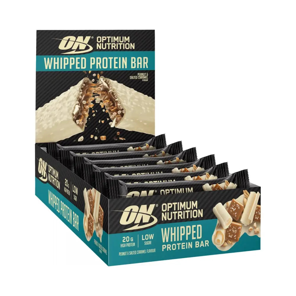 Optimum Nutrition Whipped Protein Bar (10x60g) Peanut & Salted Caramel