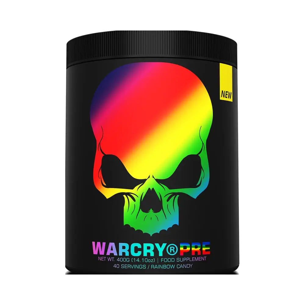 Genius Nutrition WARCRY Pre (400g) Rainbow Candy