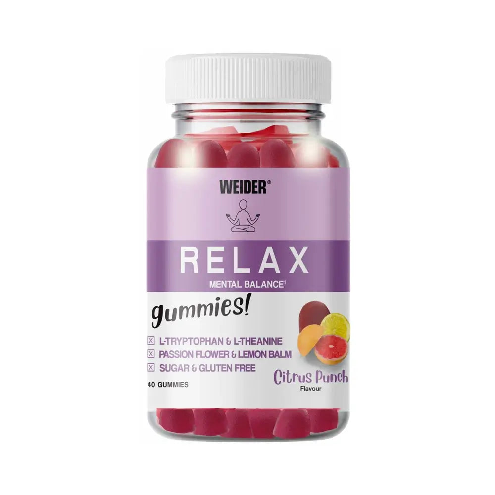 Weider Relax Gummies (40) Citrus Punch