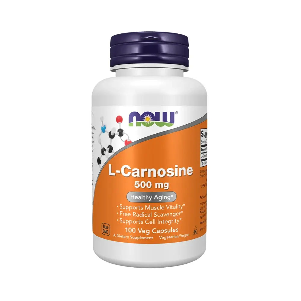 Now Foods L-Carnosine 500mg (100 Vcaps)