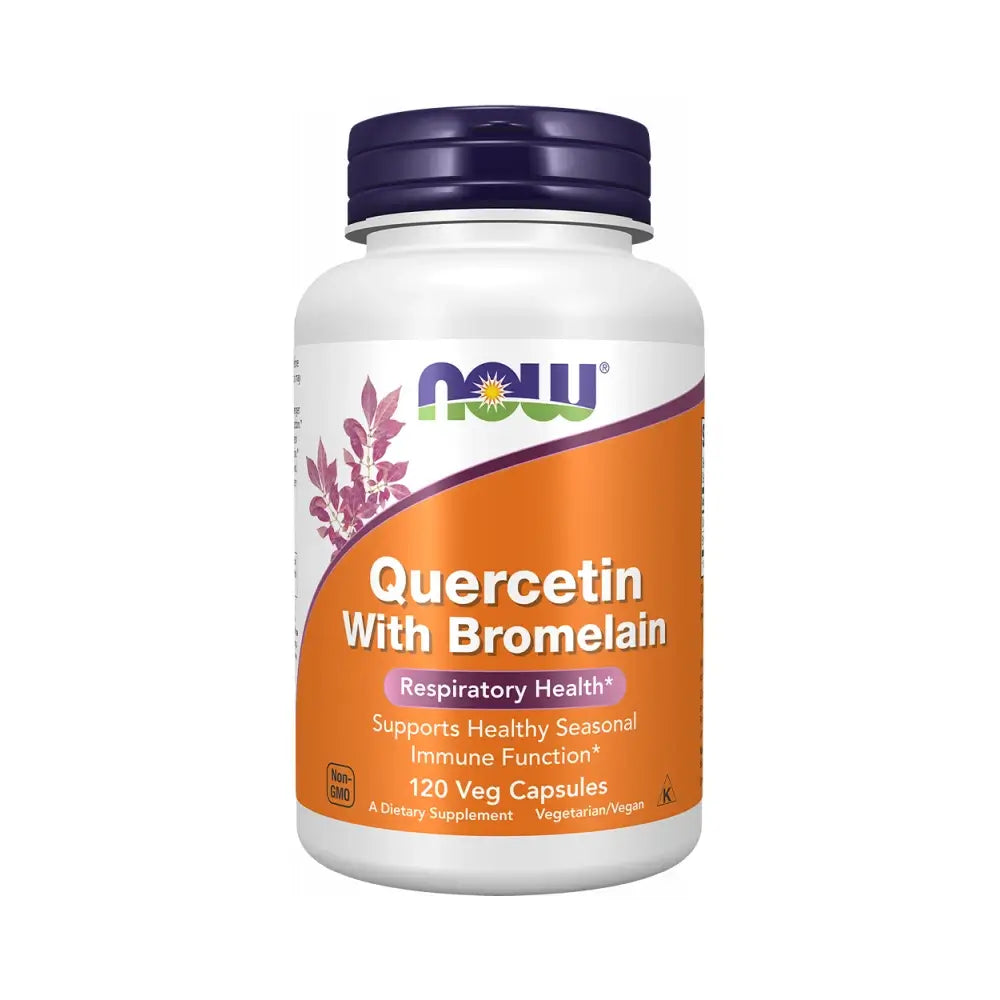 Now Foods Quercetin With Bromelain (120 Vcaps)