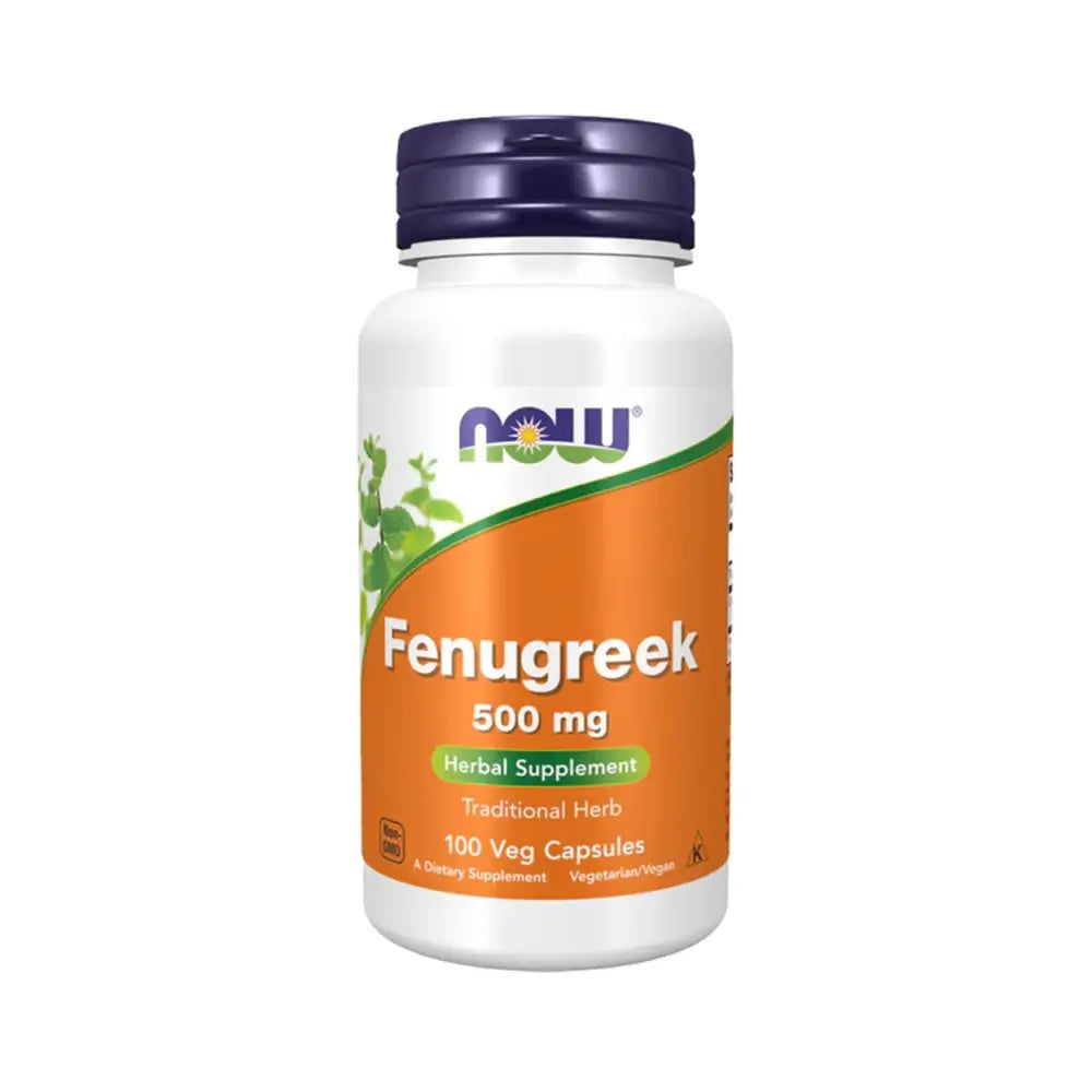 Now Foods Fenugreek 500 mg (100 vcaps)