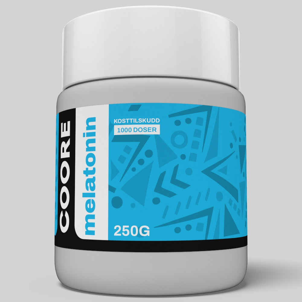 COORE Super-Strength Melatonin - 1000 doser!