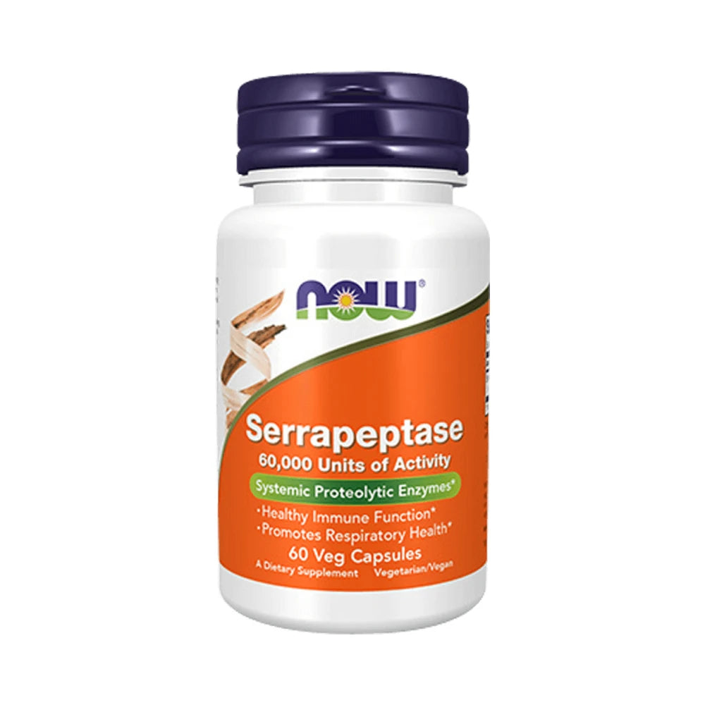 Now Foods Serrapeptase (60 vcaps)