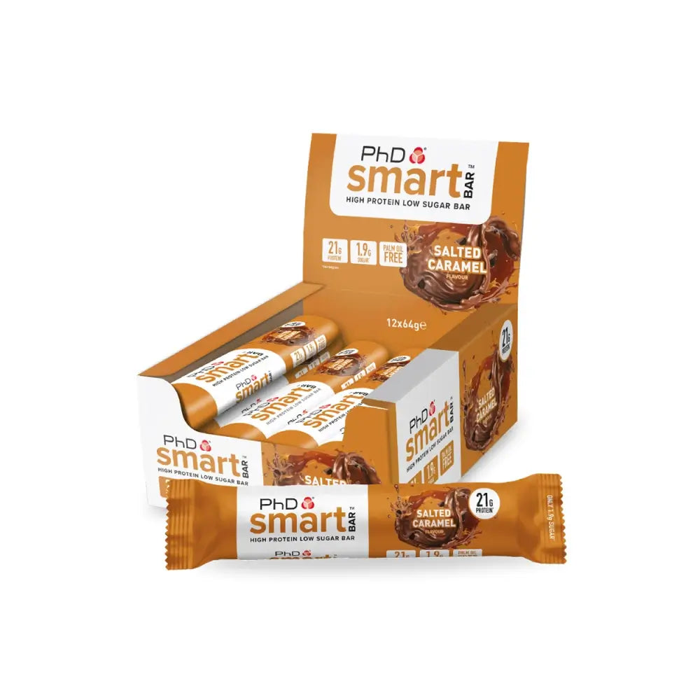 PhD Smart Bar (12x64g) Salted Caramel