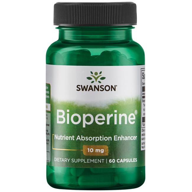 Swanson Bioperine 10 mg 60 Caps