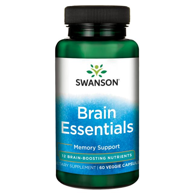 Swanson Brain Essentials 60 Veg Caps