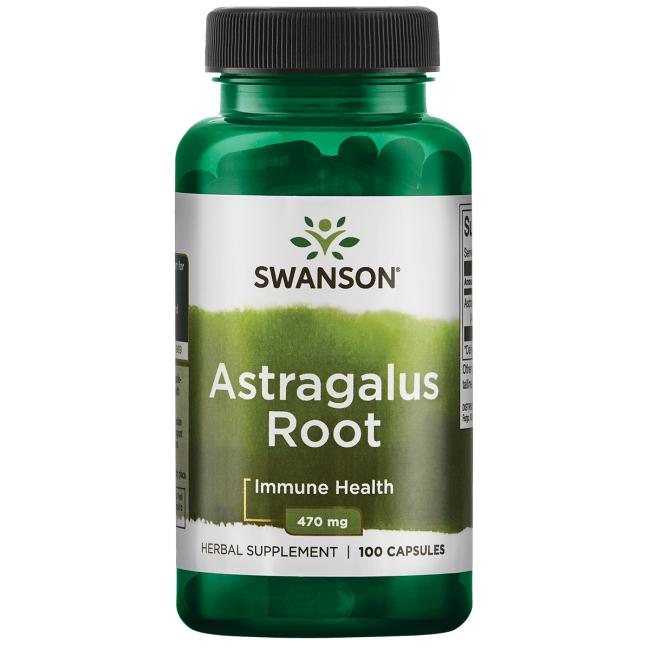 Swanson Full Spectrum Astragalus Root 470 mg 100 Caps