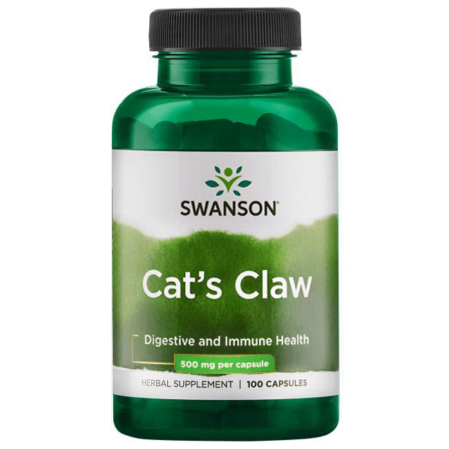 Swanson Full Spectrum Cat's Claw 500 mg 100 Caps