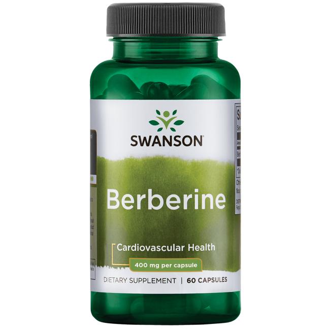 Swanson Berberine 400 mg 60 Vegan Caps