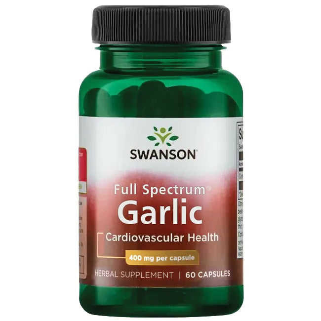 Swanson Full Spectrum Garlic 400 mg 60 Caps