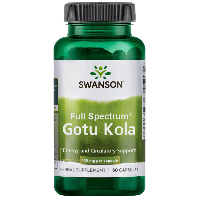 Swanson Full Spectrum Gotu Kola 435 mg 60 Caps