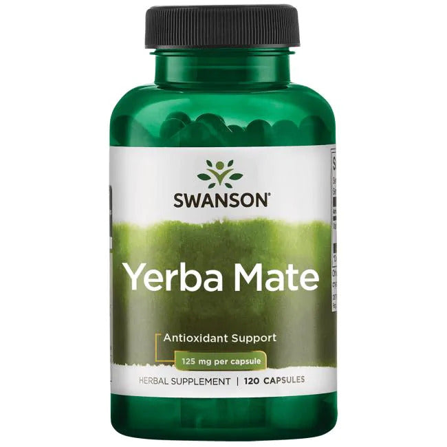 Swanson Yerba Mate 125 mg 120 Caps