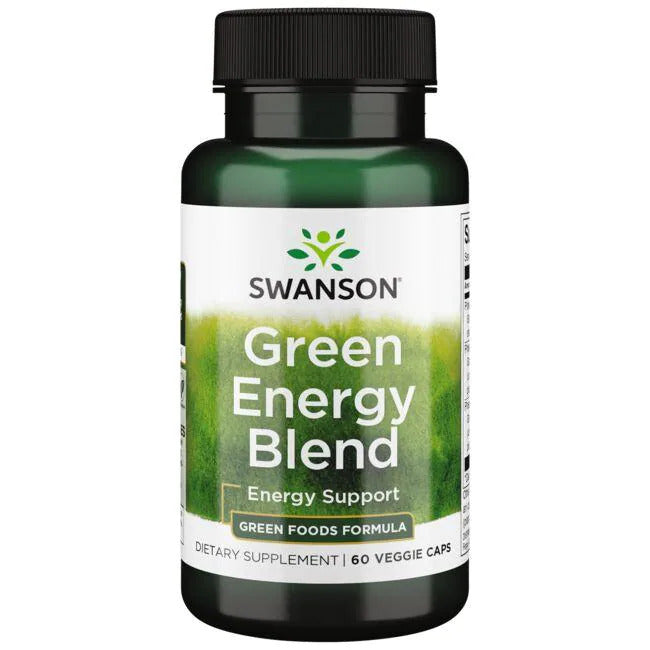 Swanson Green Energy Blend 60 Veg Caps
