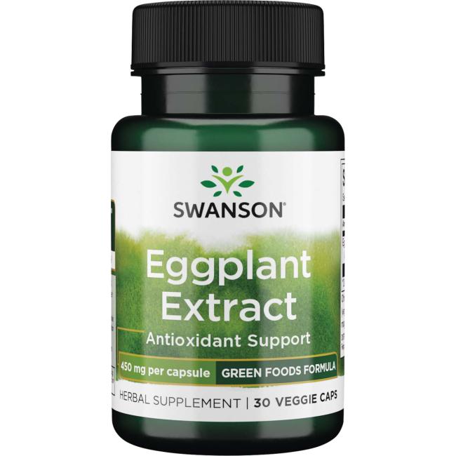 Swanson Eggplant Extract 450 mg 30 Veg Caps