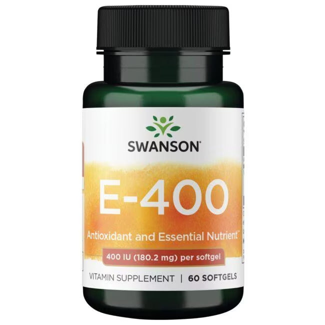 Swanson E-400 400 Iu (180.2 mg) 60 Sgels