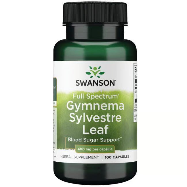 Swanson Full Spectrum Gymnema Sylvestre Leaf 400 mg 100 Caps