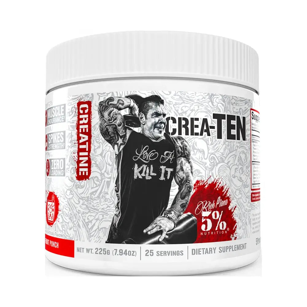 5% Nutrition - Rich PianaCrea-TEN (225g) Fruit Punch