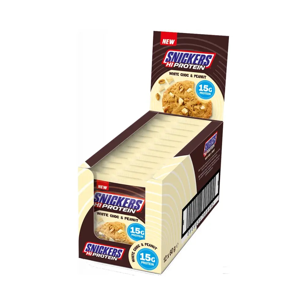Snickers White High Protein Cookie (12x60g)