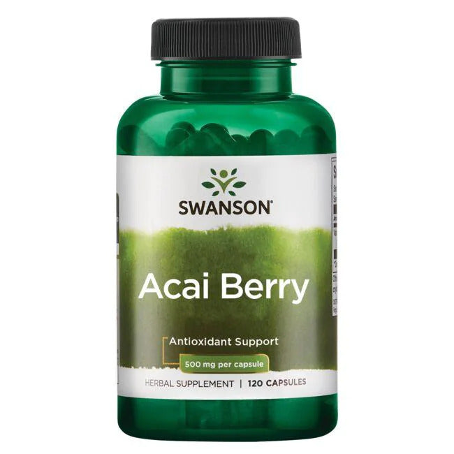 Swanson Acai Berry 500 mg 120 caps