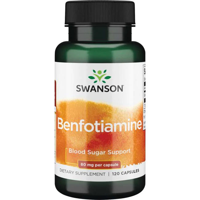 Swanson Ultra Benfotiamine 120x80mg