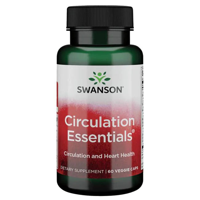 Swanson Circulation Essentials 60 Veg Caps