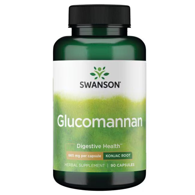 Swanson Glucomannan 665 mg 90 caps