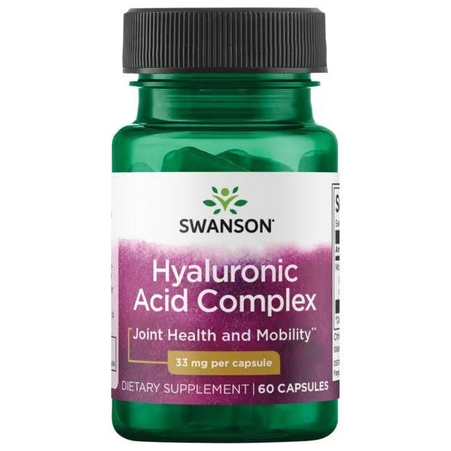 Swanson Hyal-Joint® Hyaluronic Acid Complex (60 kapsler)