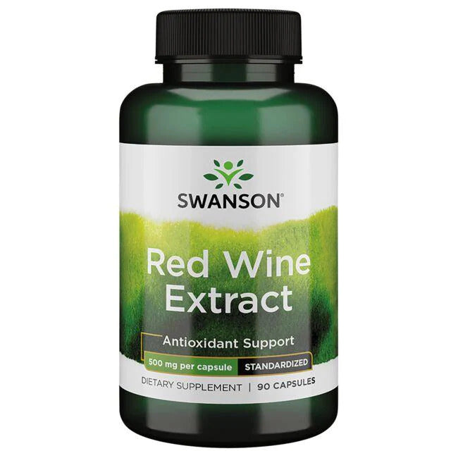 Swanson Red Wine Extract 60x500mg