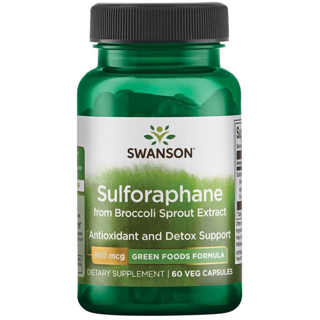 Swanson Sulforaphane From Broccoli - 60x400mg