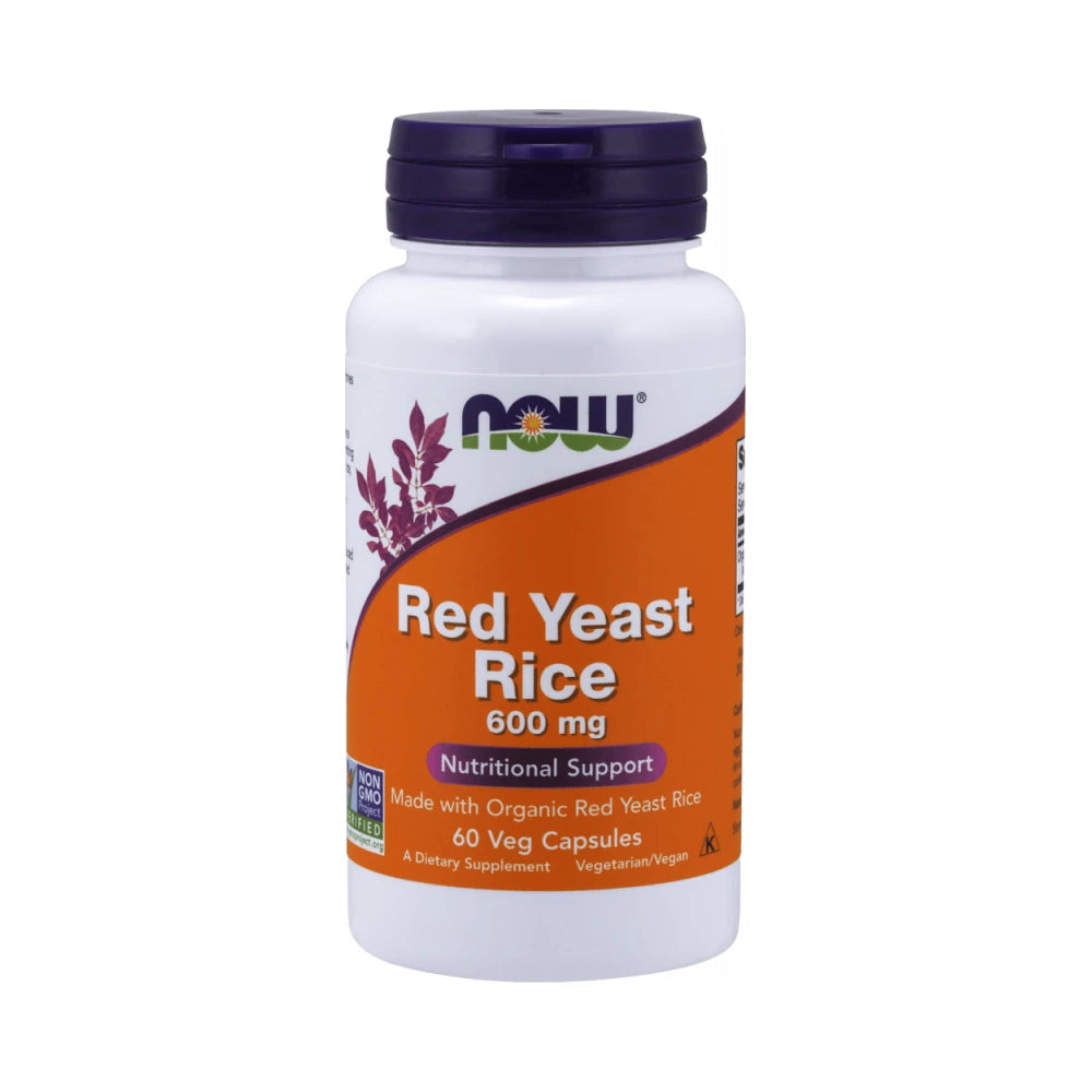 Now Foods Red Yeast Rice 600mg (60)