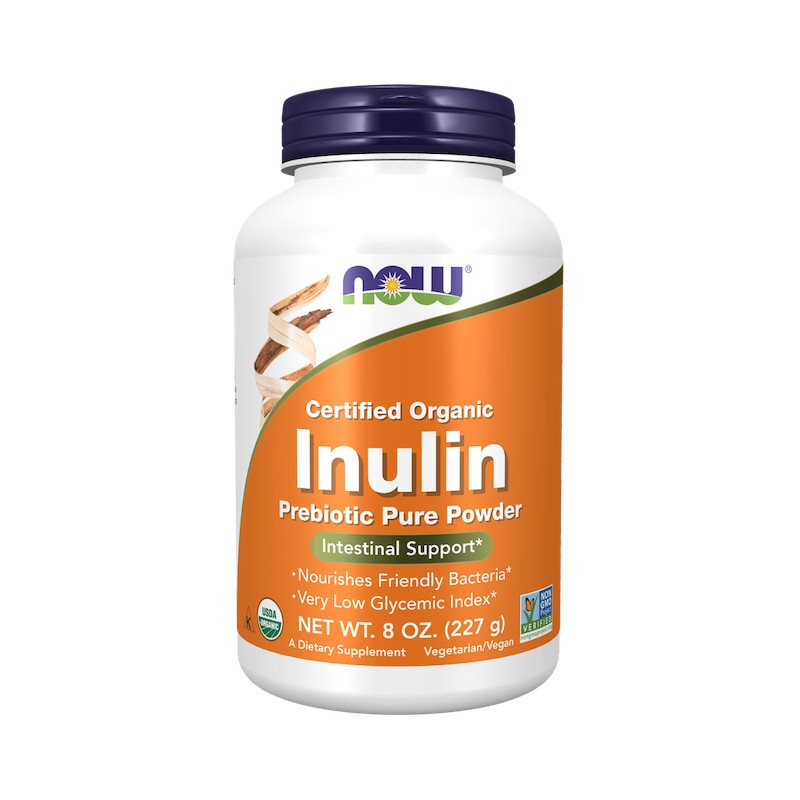 NOW Foods Inulin Powder Organic - 227 g