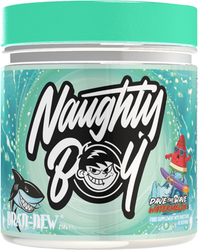 Naughty Boy Bran New 214 g – daglig velværespulver med kollagen og hyaluronsyre