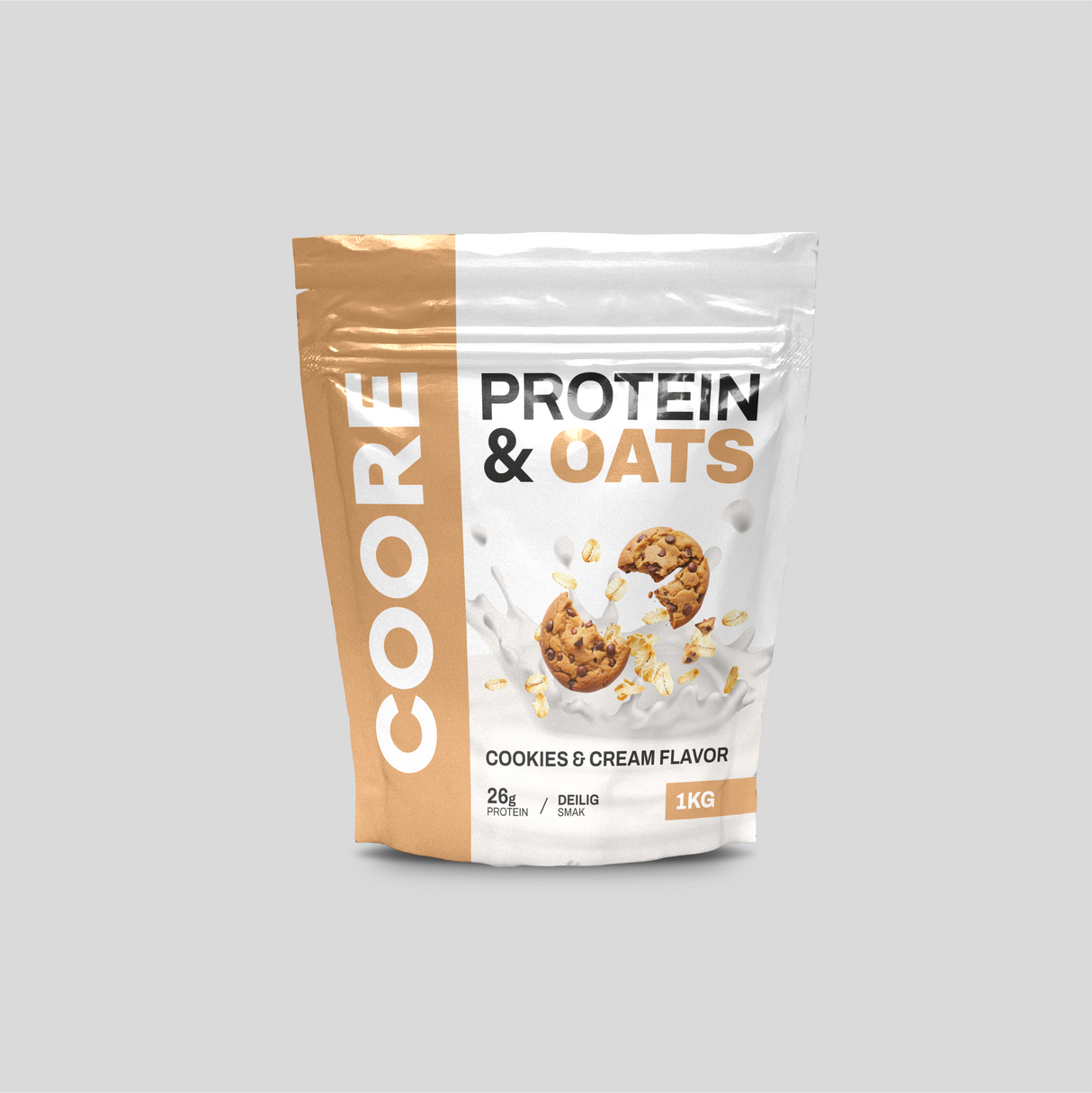 COORE Protein Oats - Cookies & Cream 1000g