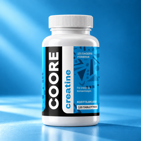 COORE Creatine Monohydrat+ 120 tabletter