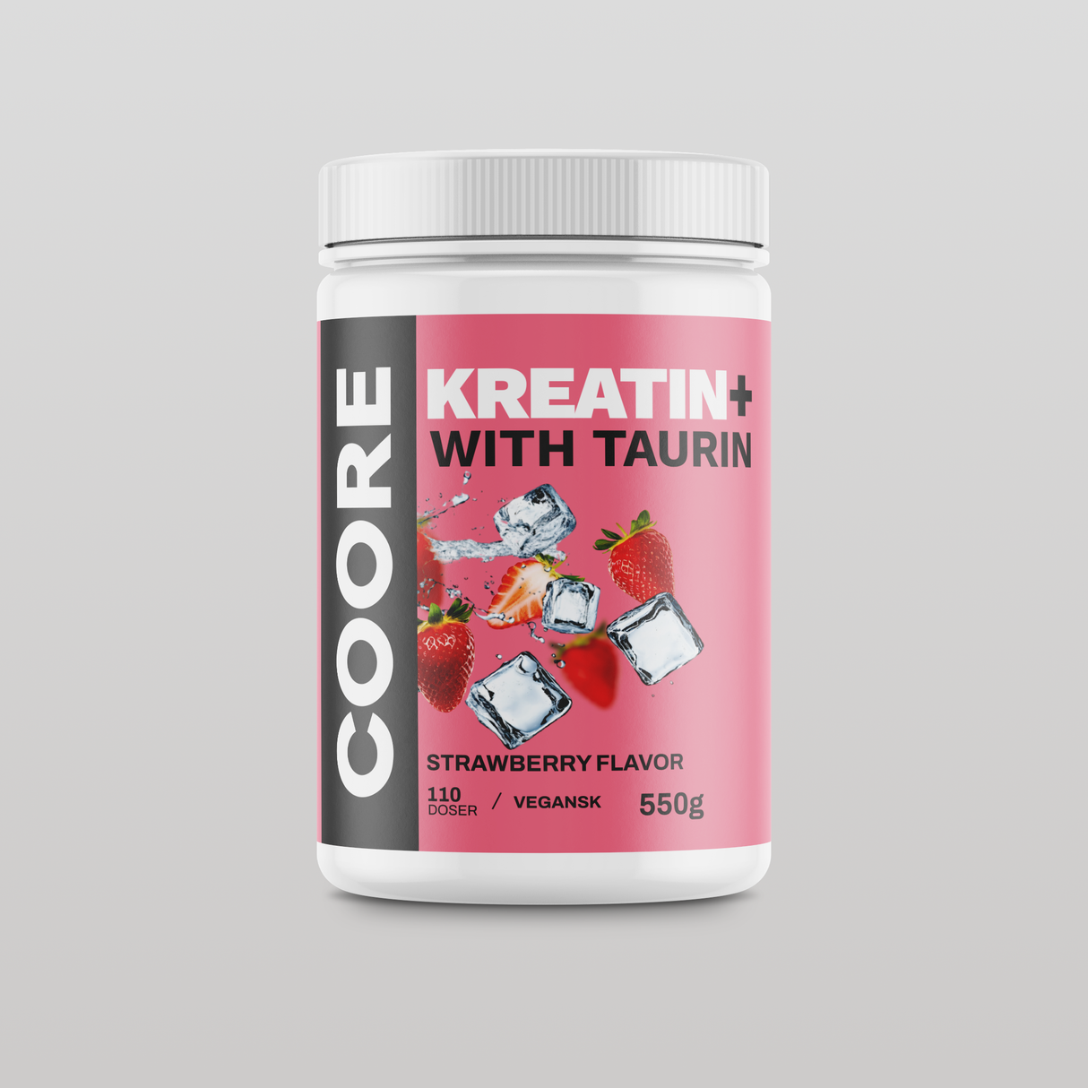 COORE Creatin Monohydrate + Taurine - Flavoured 550g