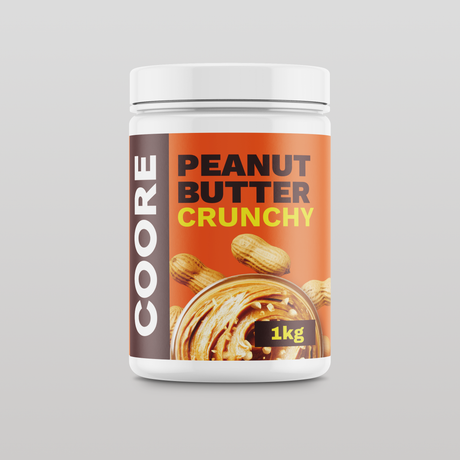 COORE Pure Peanut Butter 1kg - Crunchy Crunch