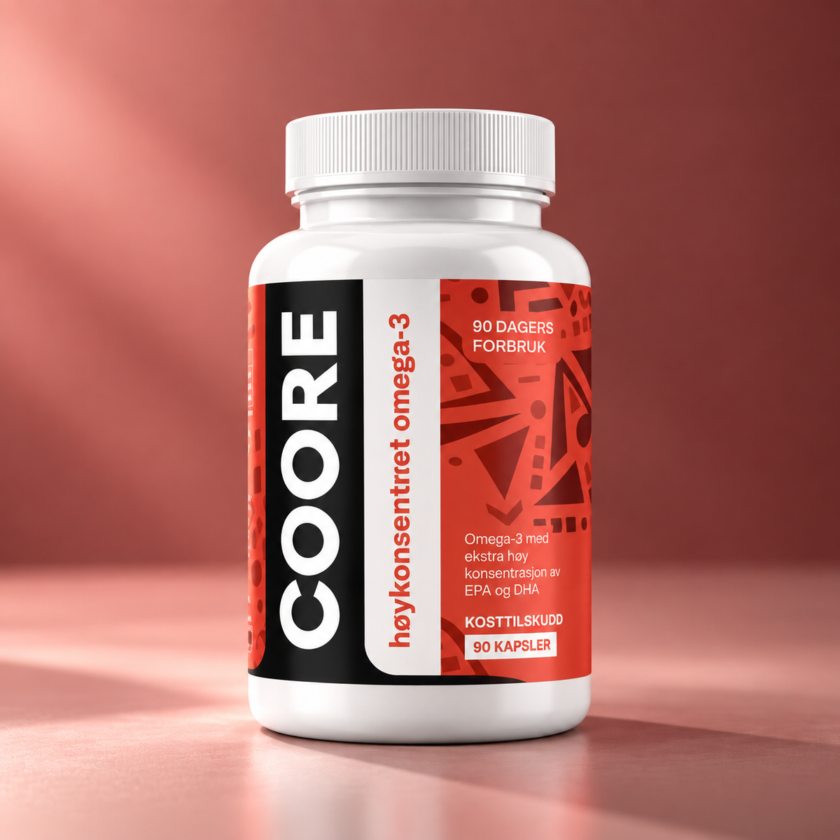 COORE Høykonsentrert Omega-3+ (30 kapsler)