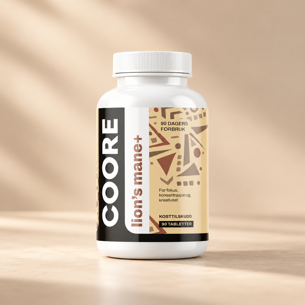 COORE Lion’s Mane+ (90x500 mg)